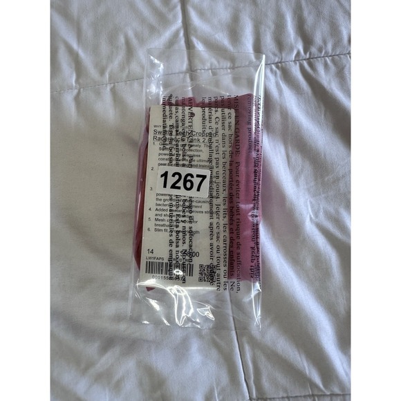 Lululemon Swiftly Tech Racerback Tank 2.0 Race Size 14 Dessert Red NWT - Picture 10 of 10